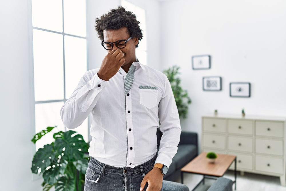 Autistic man experiences ego death after catching whiff of aftershave gift set