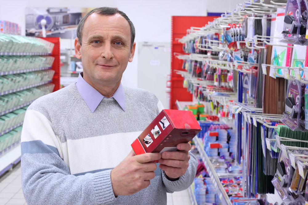 Sorry, I don’t work here! Autistic man rearranging stationery aisle just for the thrill of it