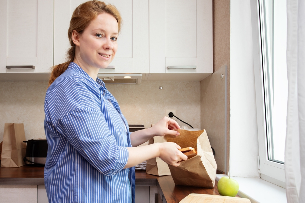 Autistic woman’s cute little handbag actually weird little lunchbox
