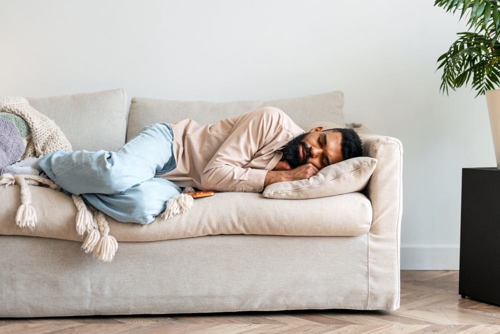 Boyfriend relegated to sofa, plushies declare victory