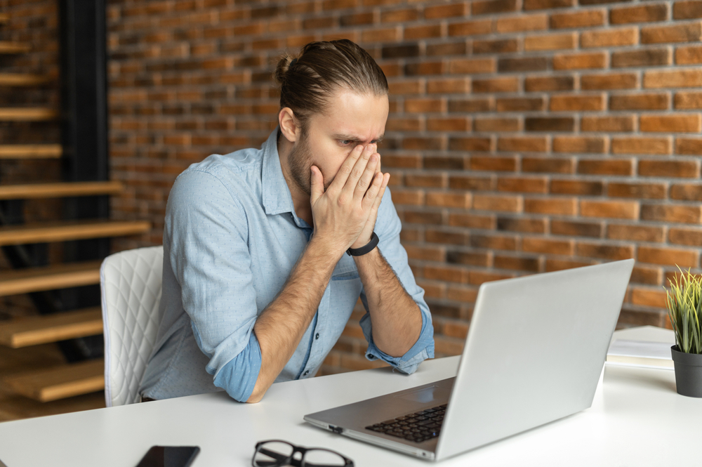 Autistic man bursting with anxiety over long-term job he is absolutely overqualified for