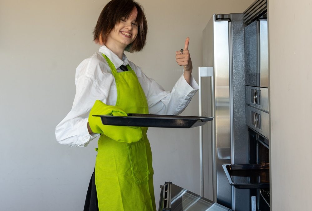 Preventative! Autistic woman bakes for entire population, just in case someone out there is mad at her