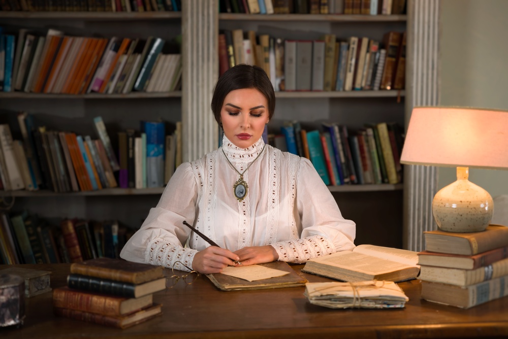Autistic woman would be on-trend if this were Salem and also 1665
