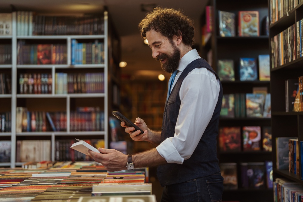 The dream! Autistic person opens second-hand bookshop where no one is allowed to buy books or come in