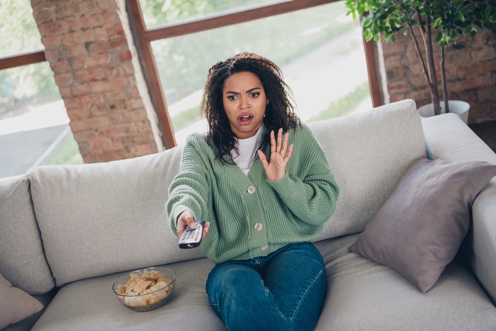 Autistic person who thinks horror movie is good idea for them jumpscared by own hiccough 