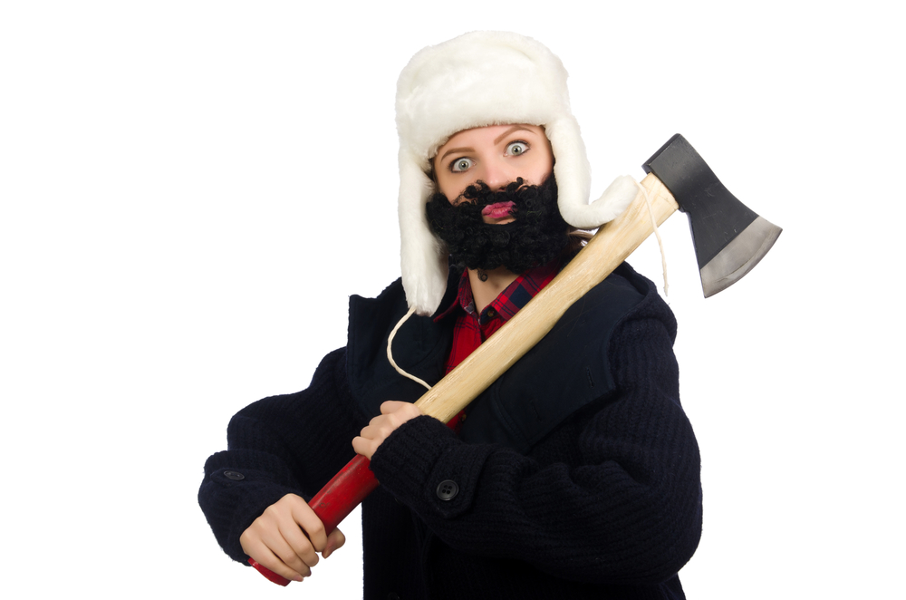 Autistic woman planning extravagant Halloween outfit for an evening alone